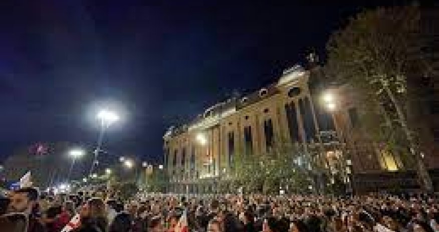 Tblisidə keçirilən aksiyada 20 nəfər saxlanılıb