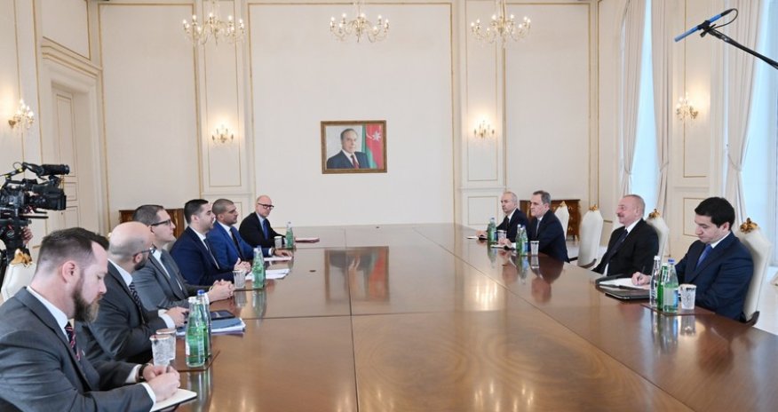 Prezident ATƏT-in fəaliyyətdə olan sədrini qəbul edib