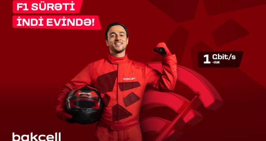“Bakcell”​ ən sürətli sabit internetini təqdim edir