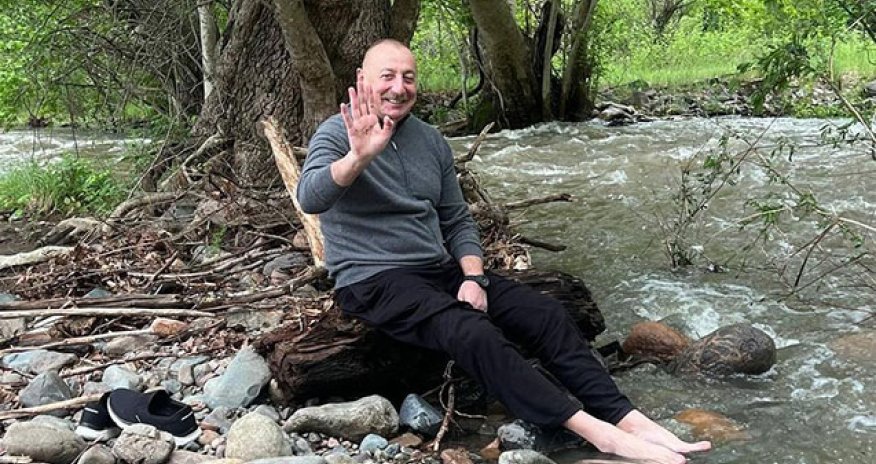 Mehriban Əliyeva Zəngilan səfəri ilə bağlı paylaşım edib