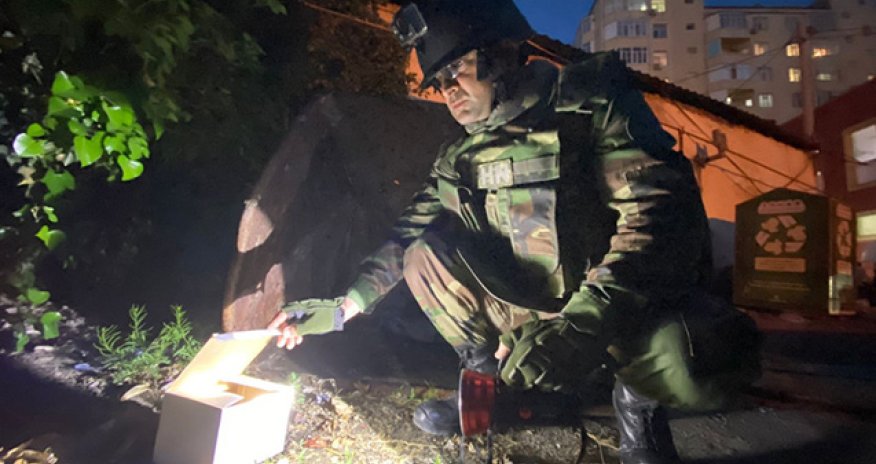 В Сумгайыте обнаружена ручная граната