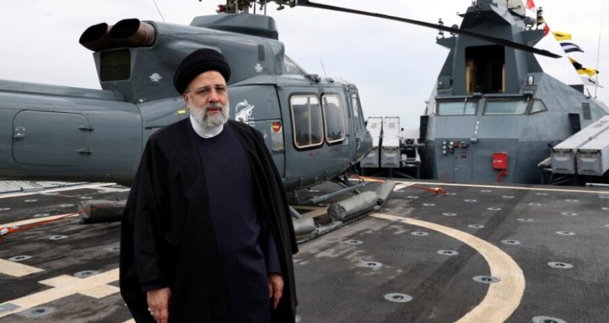 Prezidentin olduğu helikopter texniki nasazlıq səbəbindən qəzaya düşüb - İRNA