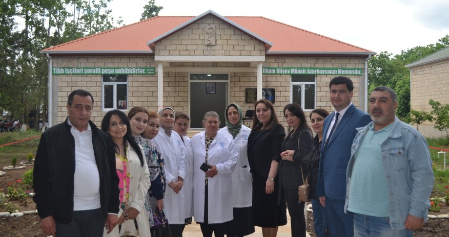 Qobustanda yeni kənd həkimi məntəqəsi yaradılıb