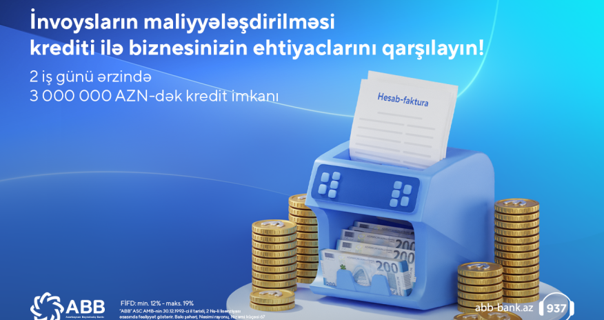 ABB-dən tam rəqəmsal təcrübə ilə “İnvoysların maliyyələşdirilməsi”