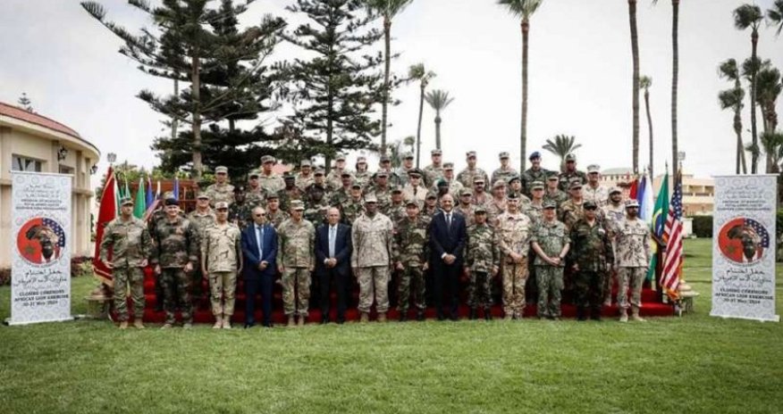 Azerbaijan Army serviceman participates in African Lion 2024 exercise