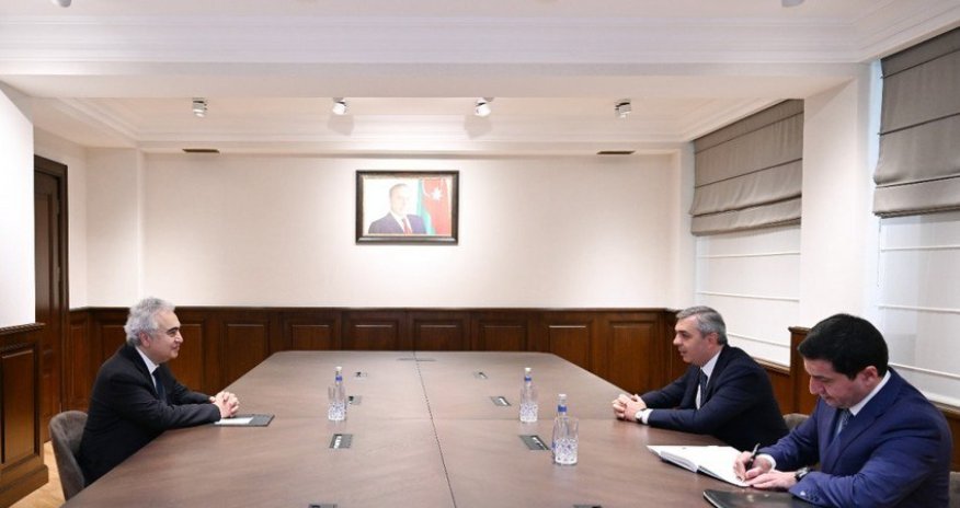 Samir Nuriyev Fatih Birolla görüşüb