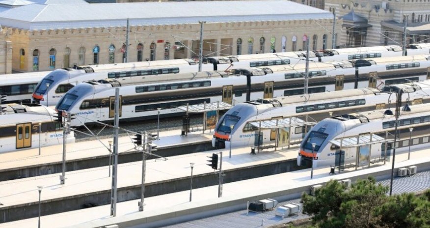 Dəmir yolu ilə yükdaşımaların həcmi 11 % artıb