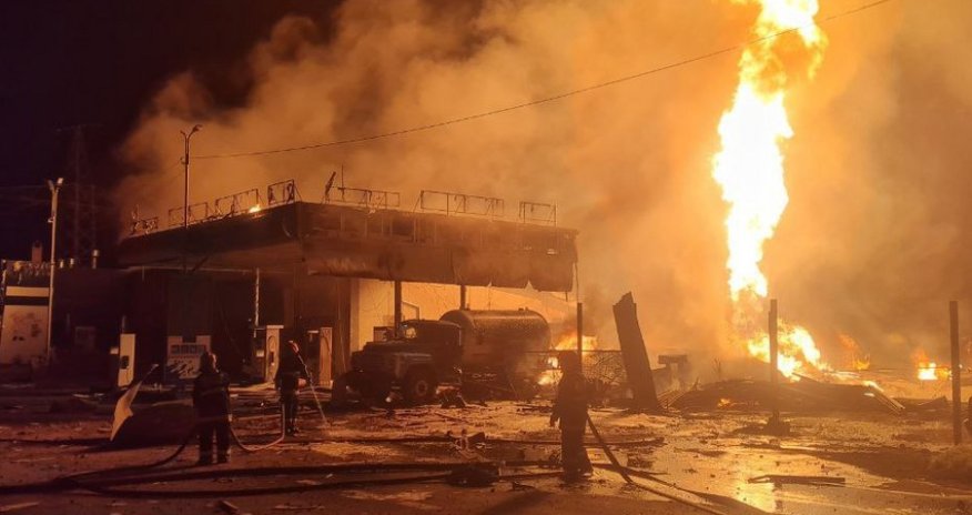 İrəvan yaxınlığında güclü partlayış baş verib - Video