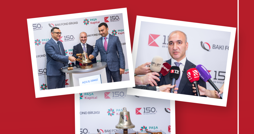 Kapital Bank's manat bonds presented to the market with “Opening Bell” at the Baku Stock Exchange