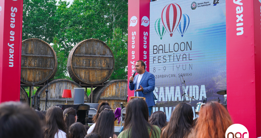 “Nar”ın əsas tərəfdaşlığı ilə “Balloon Festival” keçirildi
