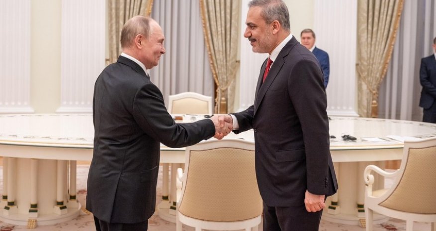 Hakan Fidan Putinlə görüşüb