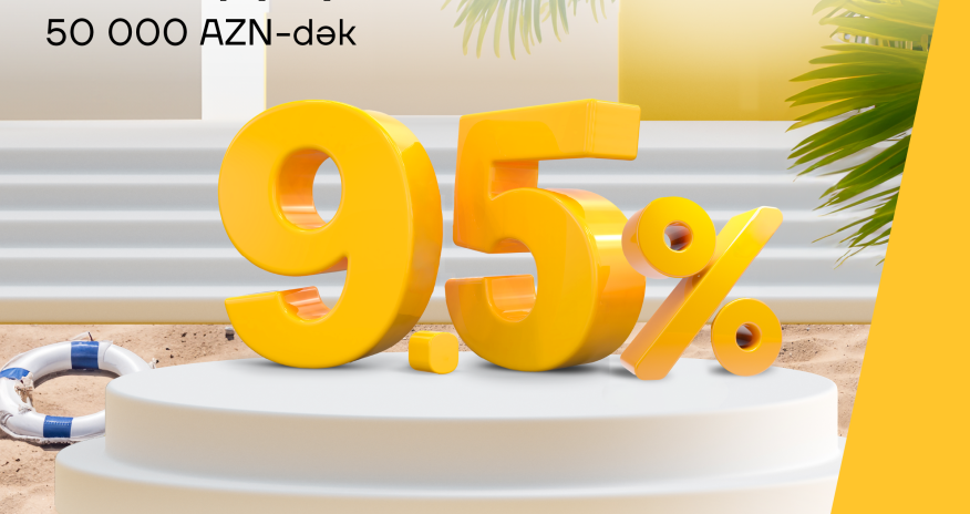 Yelo Bank-dan illik 9.5% ilə yay krediti!