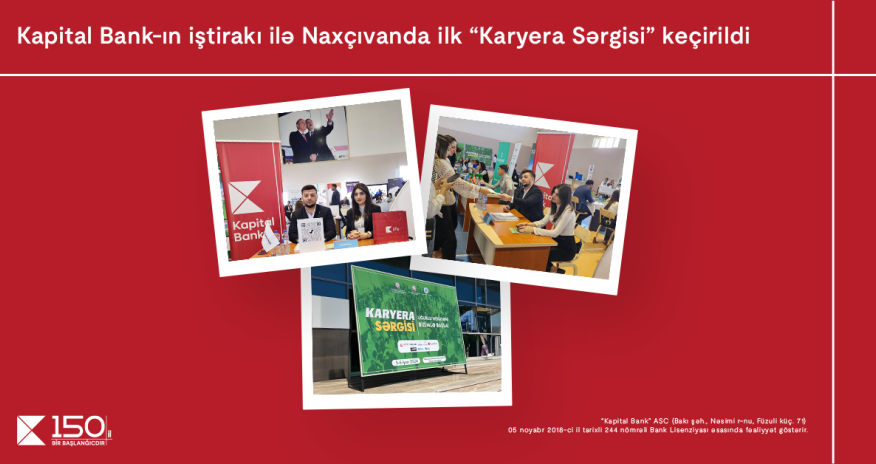 Kapital Bank Participates in Nakhchivan’s First “Career Fair”