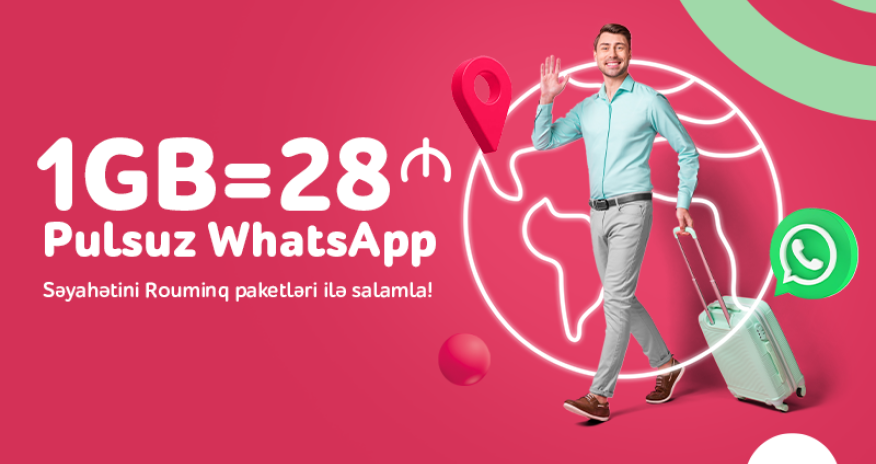 “Nar” rouminq paketləri ilə səyahət daha sərfəlidir!