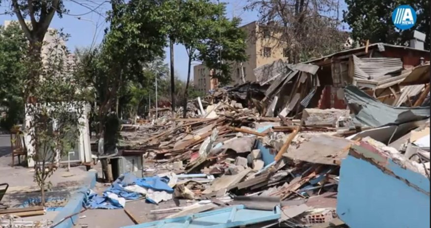 Obyektləri sökülən sahibkarlar danışdılar - 