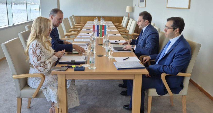 XİN rəhbərinin müavini Elnur Məmmədov Xorvatiyaya işgüzar səfər edib