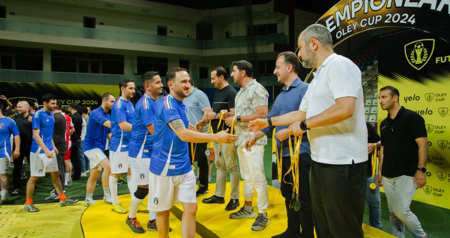 Yelo Bank-ın daxili futbol çempionatı yekunlaşdı