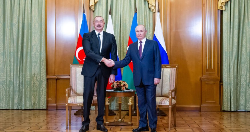 Началась встреча Алиева с Путиным