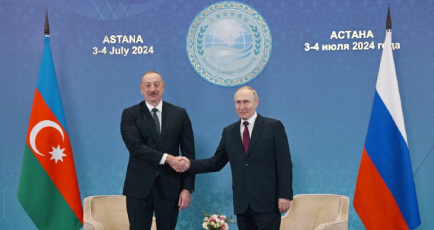 Переговоры Алиева и Путина