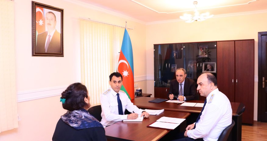 Baş prokuror  Lerikdə qəbul keçirib