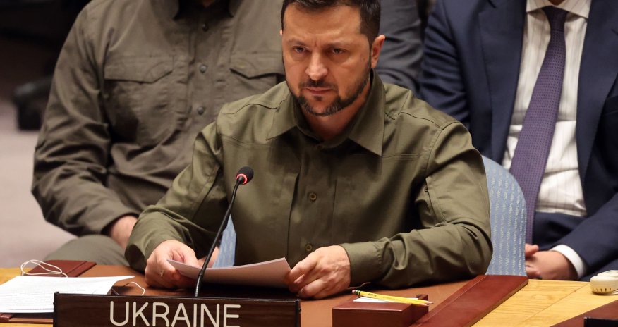 Zelenski Azərbaycan qazının tranzitindən danışıb