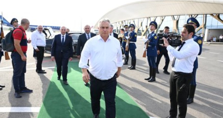 Viktor Orbanın Azərbaycana səfəri başa çatıb - Yenilənib