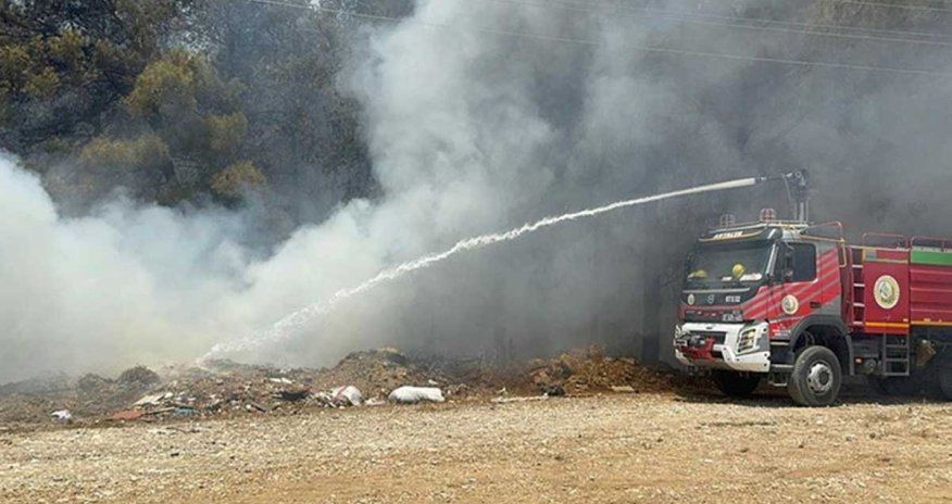 Antalyada meşə yanğını başlayıb