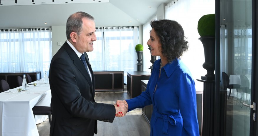 Ceyhun Bayramov Belçika XİN rəhbəri ilə görüşüb
