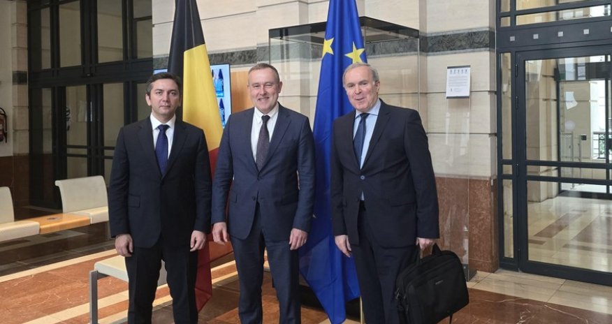 COP29 lead negotiator, Azerbaijani ambassador meet with Belgian officials