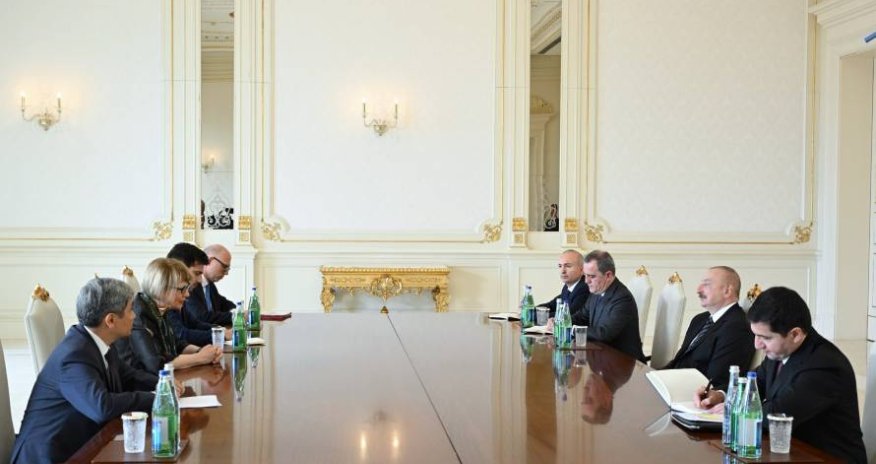 İlham Əliyev ATƏT-in baş katibini qəbul edib -Yenilənib