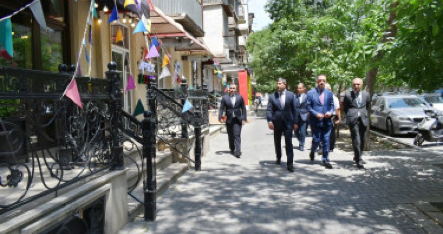 Yasamal rayon icra başçısı əraziyə baxış keçirib