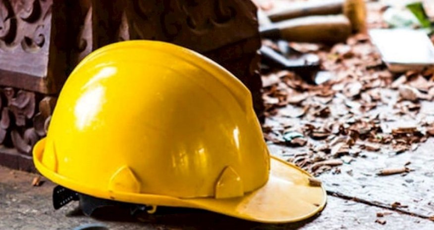 Sumqayıtda fəhlə iş zamanı yanıb