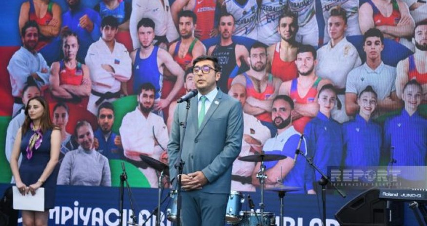 Олимпийскую сборную Азербайджана провожают в Париж