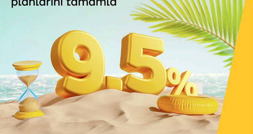 İllik 9.5% ilə kredit üçün son bir həftə!  