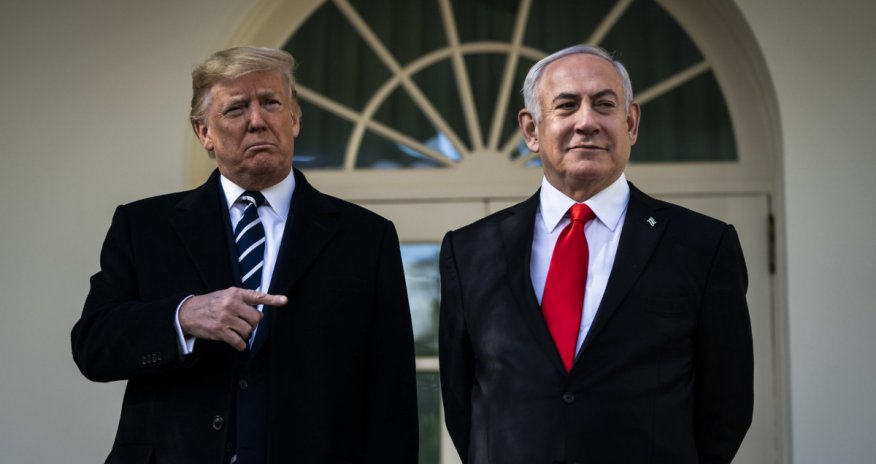 Tramp Netanyahu ilə görüşəcək