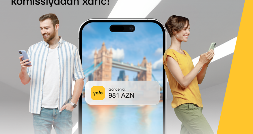 Send money abroad without commission through the Yelo App!