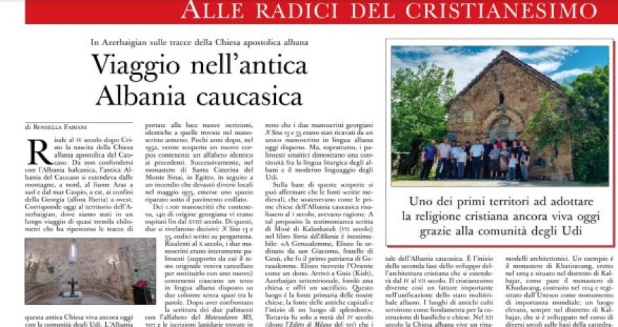 Vatikan Azərbaycanı Alban kilsəsinin beşiyi kimi tanımağa çağırıb