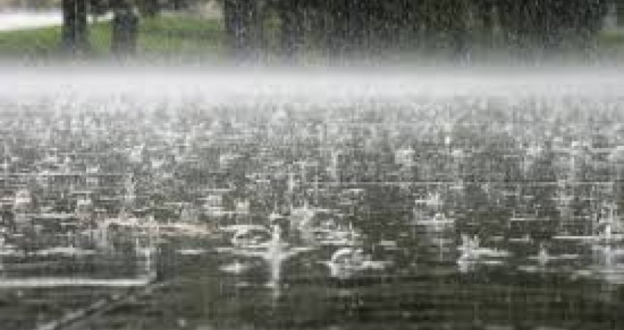 Bəzi bölgələrə leysan yağıb - FAKTİKİ HAVA