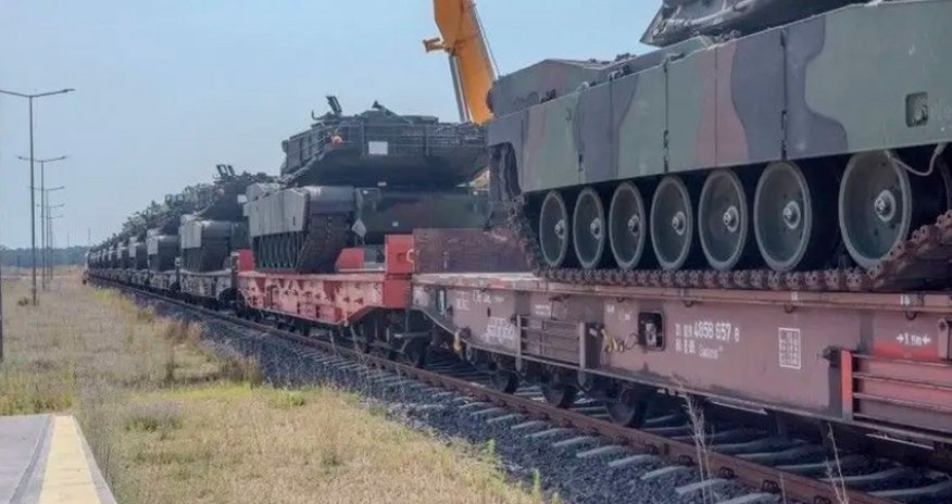 США перебрасывают бронетехнику и артиллерию с военных баз в ФРГ в Польшу
