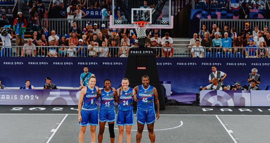 Azərbaycan basketbol millisi ABŞ-ı məğlub edib - FOTOLAR