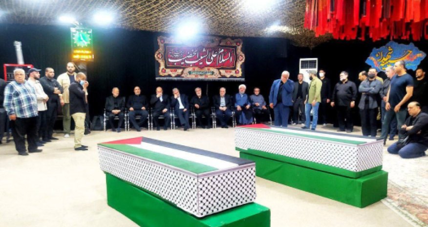 İranda HAMAS lideri ilə vida mərasimi