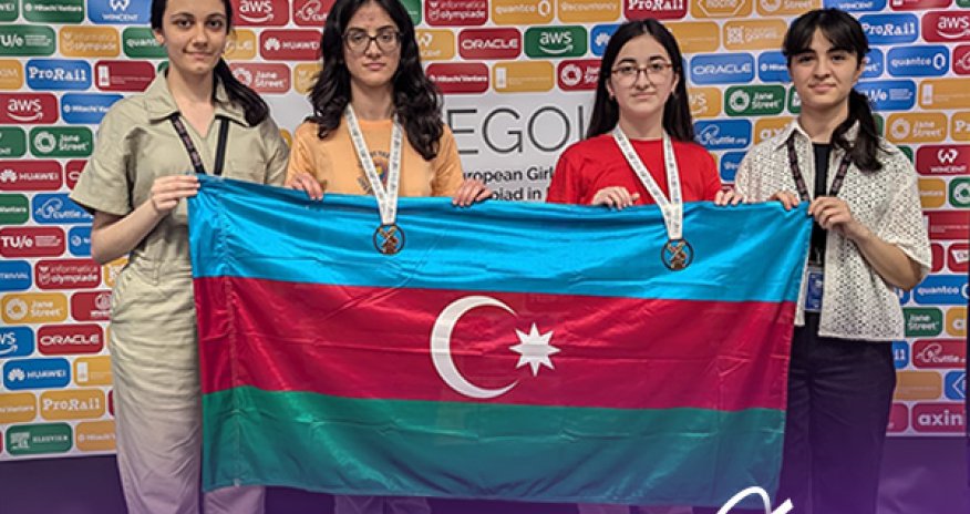 Azərbaycan məktəbliləri Avropa Qızlar İnformatika Olimpiadasında medal qazandılar