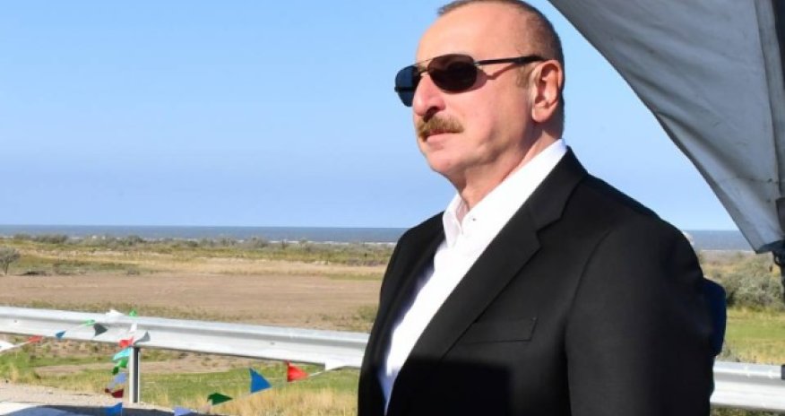 Prezident “Cavanşir” körpüsünün yerində tikilən yolun açılışında