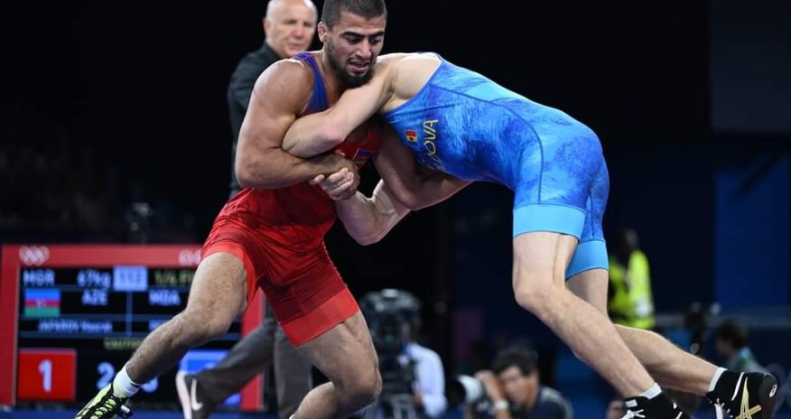 Paris-2024: Həsrət Cəfərov yarımfinal görüşündə məğlub olub
