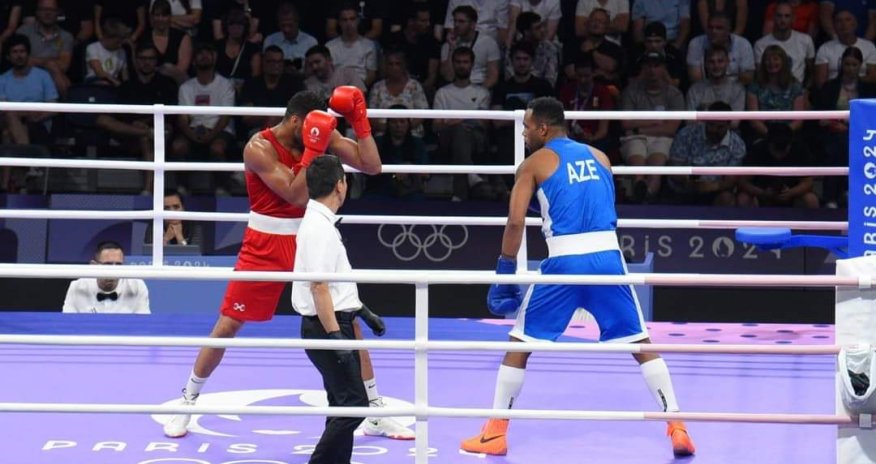 Paris-2024: Azərbaycan boksçusu gümüş medal qazanıb