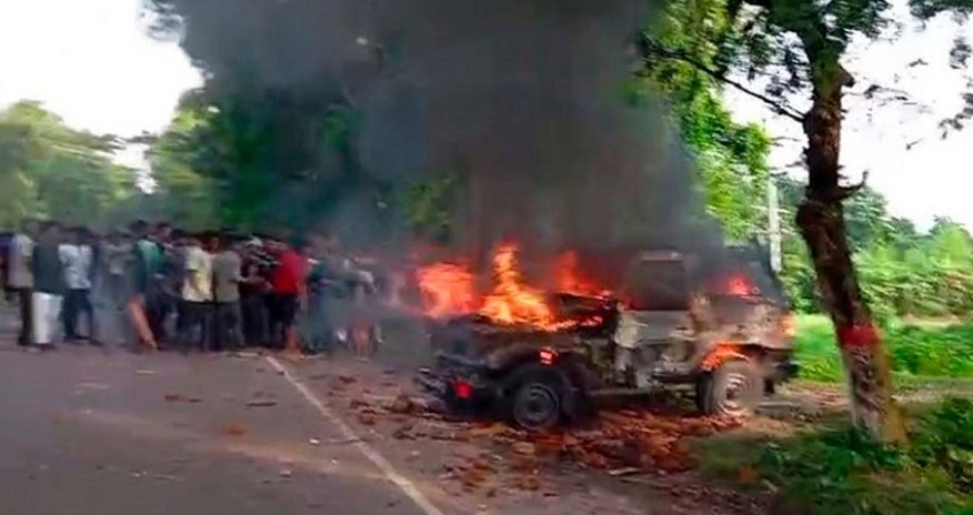 В ходе столкновений протестующих с военными в Бангладеш погибли два человека