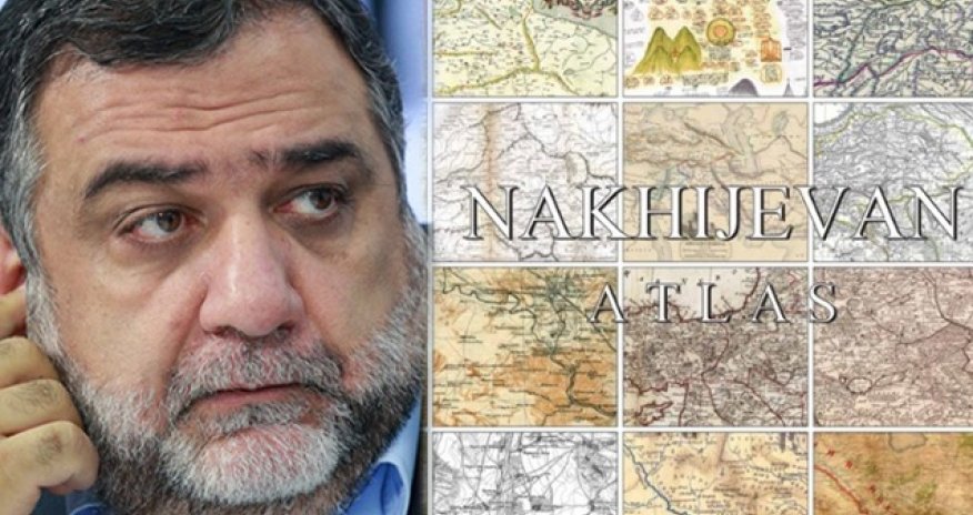 Vardanyanın Xankəndidəki iş otağından “Naxçıvan atlası” tapılıb