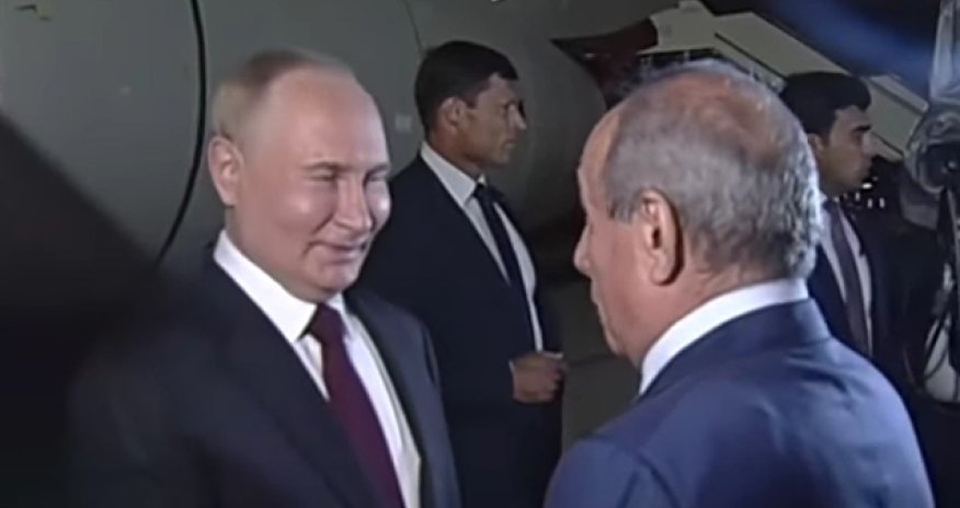 Putin Azərbaycana gəlib