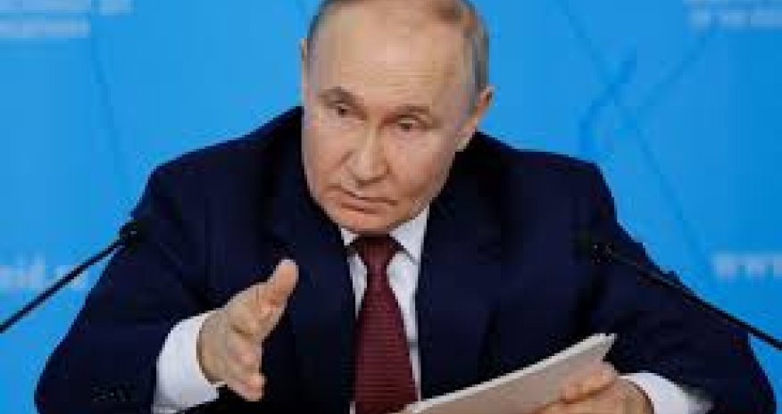 Putin sülh müqaviləsinə dəstək olmağından danışıb