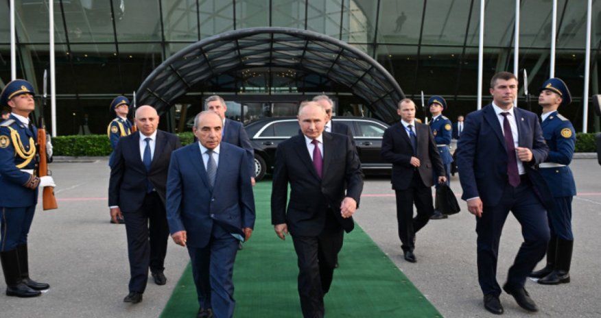 Putinin Azərbaycana səfəri başa çatıb